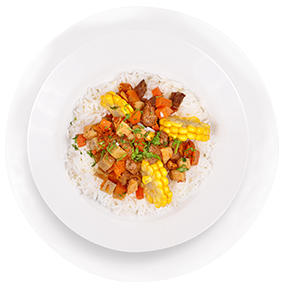Carbonada con arroz